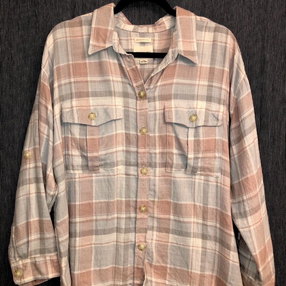 American Eagle Flannel - Oversized